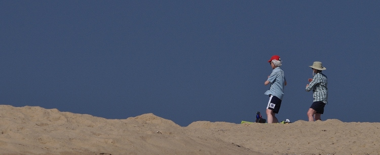 people on beach